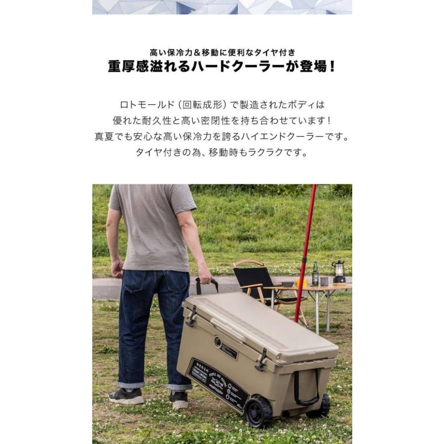 FIELDOOR クーラーボックス 大型 66.2L 70QT クーラーバッグ FIELDOOR クーラーボックス 大型 66.2L 70QT クーラーバッグ