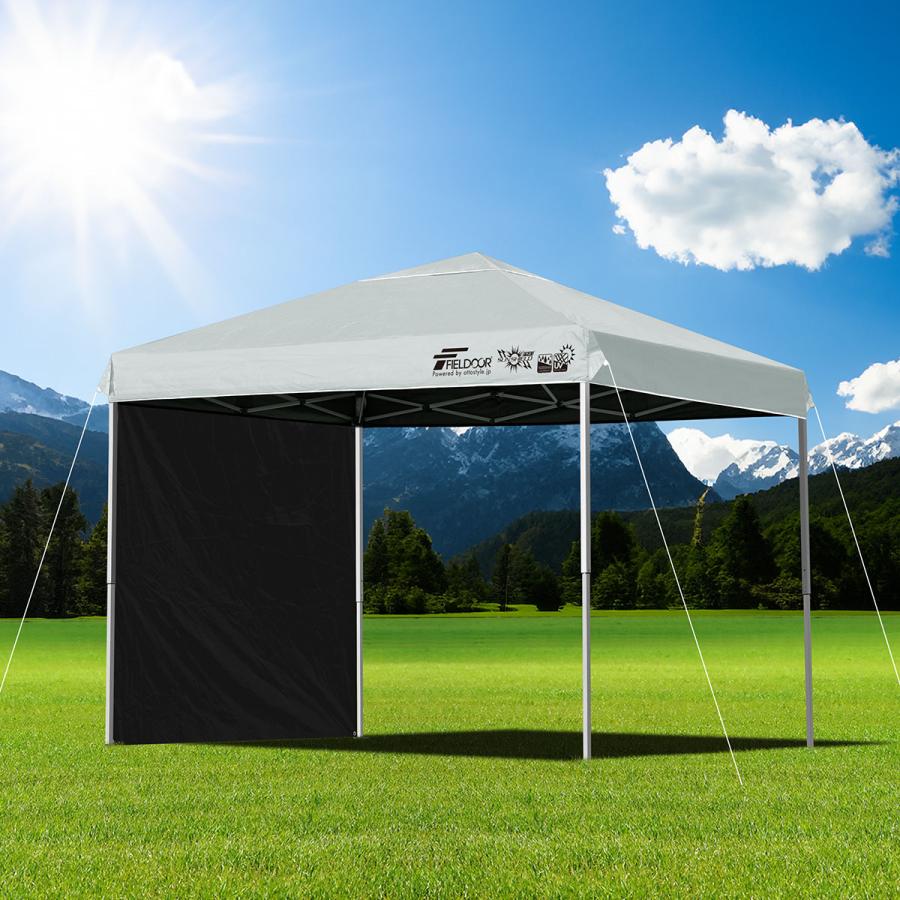 FIELDOOR ワンタッチタープテント用 横幕 サイドシート 1枚単品 1.8m