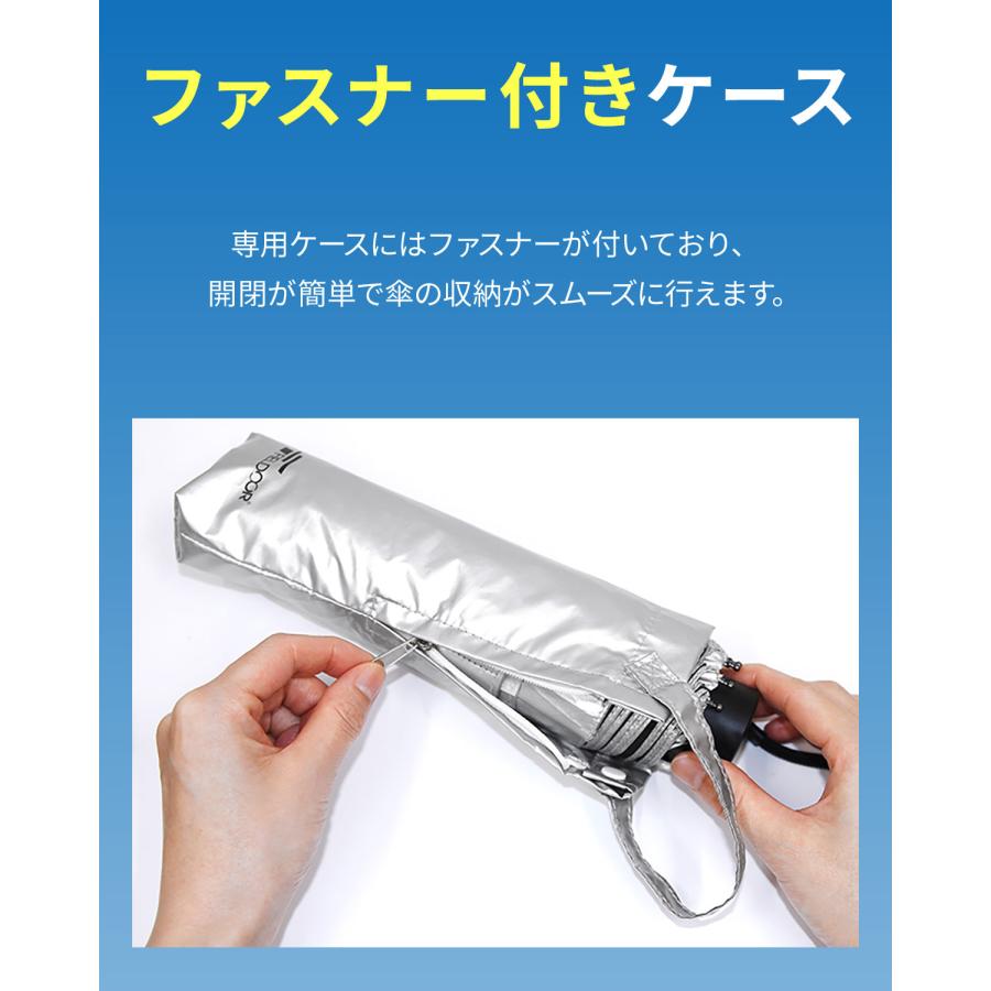 hands 折りたたみ傘 全天候対応55cm UVカット2本セット 日傘 折りたたみ 軽量 完全遮光 晴雨兼用 99.9%UVカット 55cm 大きめ