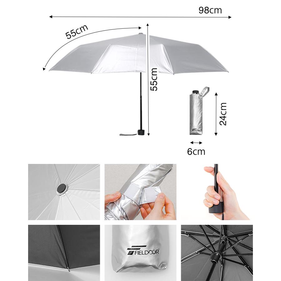 cc晴雨兼用折りたたみ傘　日傘　UVカット 日傘 折りたたみ 軽量 完全遮光 晴雨兼用 99.9%UVカット 55cm 大きめ