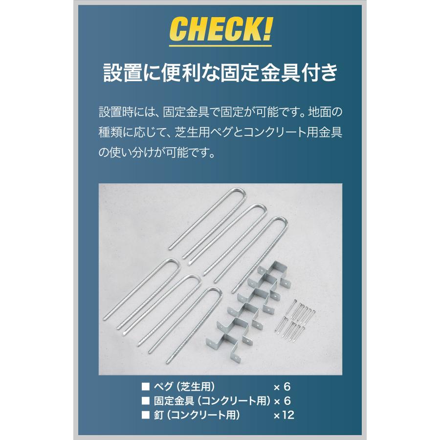 FIELDOOR（フィールドア） バイク ガレージ 物置 1台 2台用 幅170cm