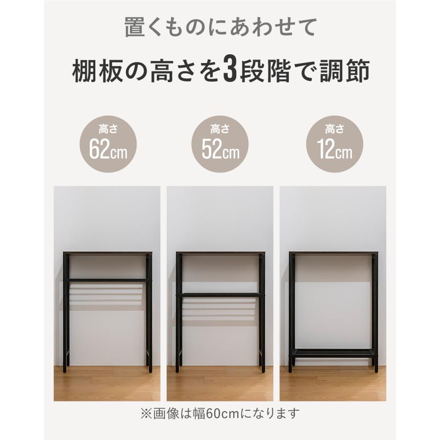 ヤフー1位 コンソールテーブル スリム 玄関 幅30×奥行20 高さ80cm 棚