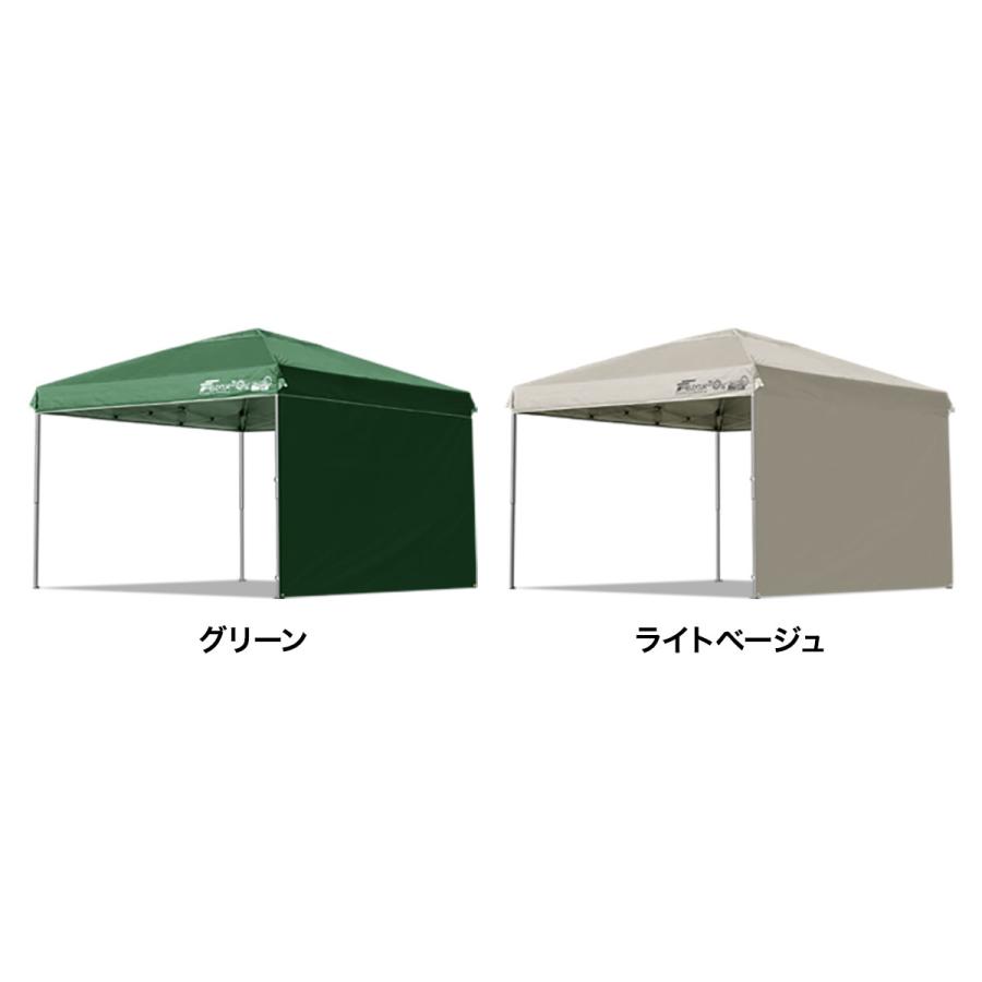 FIELDOOR（フィールドア） タープテント ワンタッチ 3m 3m 大型 アルミ