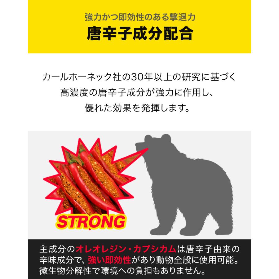 熊よけスプレー 熊スプレー 熊撃退スプレー 熊対策 クマ対策 忌避剤 