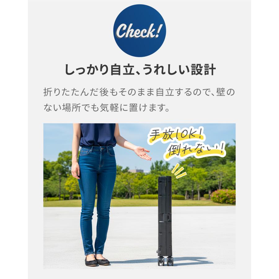 キャリーカート 折りたたみ 4輪 縦型 軽量 買い物カート ショッピングカート 折りたたみカート 耐荷重25kg 荷物運び アウトドア FIELDOOR 1年保証 送料無料 | FIELDOOR | 10