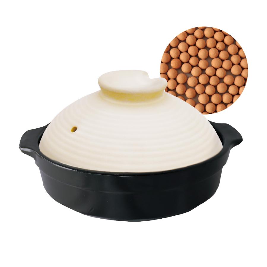 本格 焼きいも器 焼き芋メーカー 家庭用 陶器 レンジ 簡単 焼き芋鍋 石 
