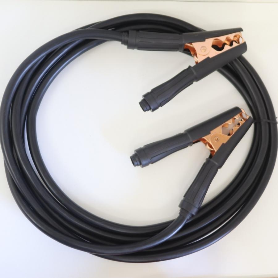 ブースターケーブル 3.5m 12V 24V 450A 45SQ 船舶 重機 フォークリフト 建設機器 等々 多種多様 極太 送料無料 爆買 |  | 08
