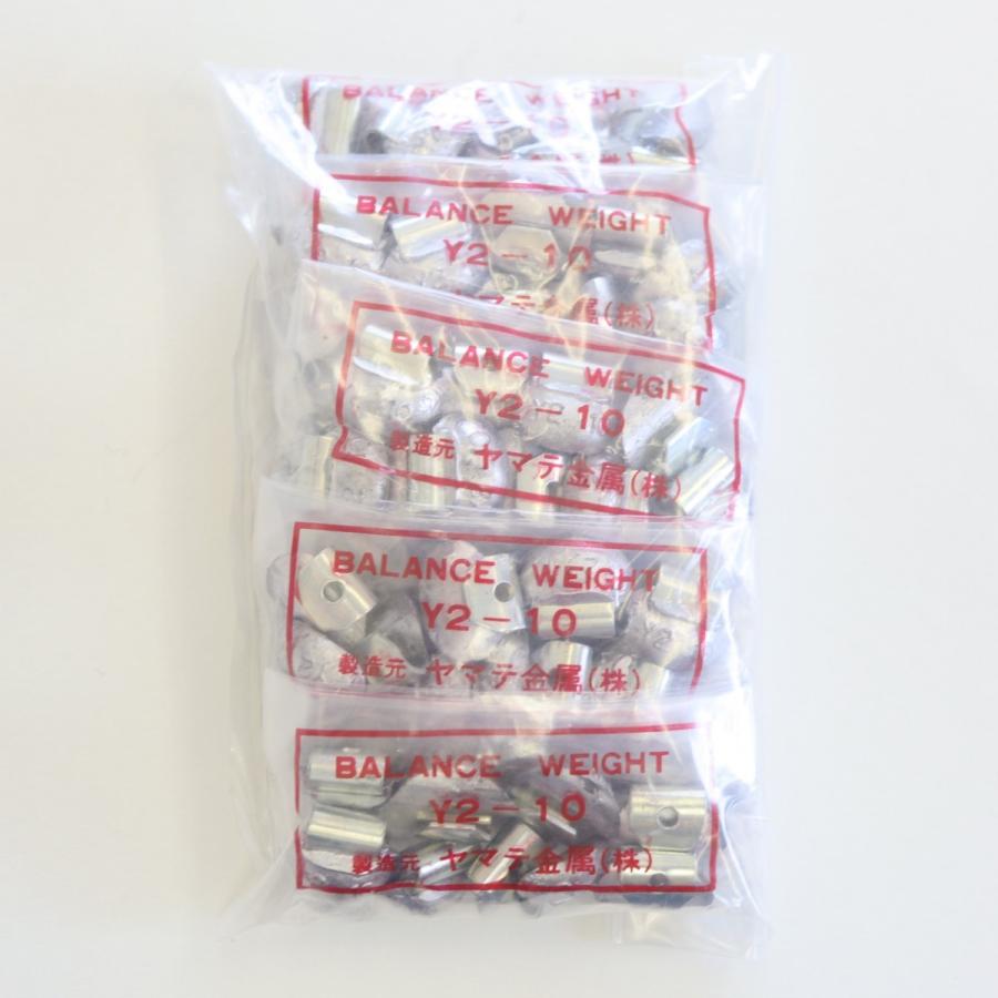 ヤマテ金属　バランスウエイト　Y2　10ｇ　入数100個　打ち込みウエイト　スチールホイル用 |  | 06