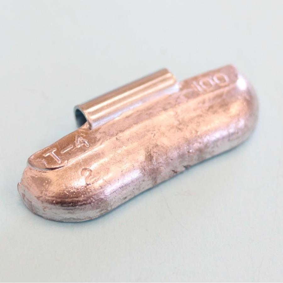 ヤマテ金属　バランスウエイト　T4-100　入数10個　100g　4t車　スチールホイル用 |  | 01