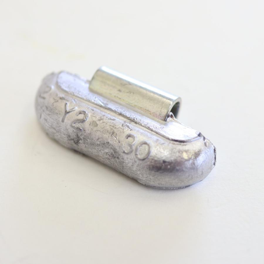 品質のいいバランスウエイト Ｙ2 30g 打ち込みウエイト ヤマテ金属 入