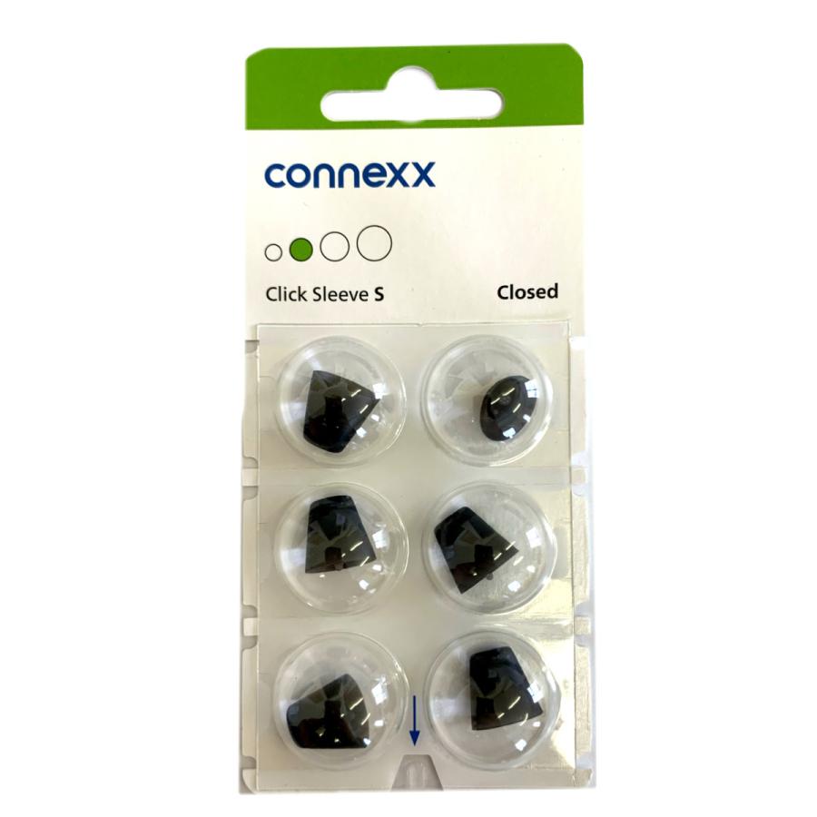 シグニア シバントス ミニレシーバー用クリックスリーブ2.0 Closed (S) 7＋12ｍｍ 6個入り | 