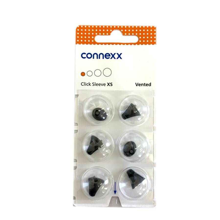 シグニア シバントス ミニレシーバー用クリックスリーブ 2.0 Vented （xs）4＋10ｍｍ 6個入り | 
