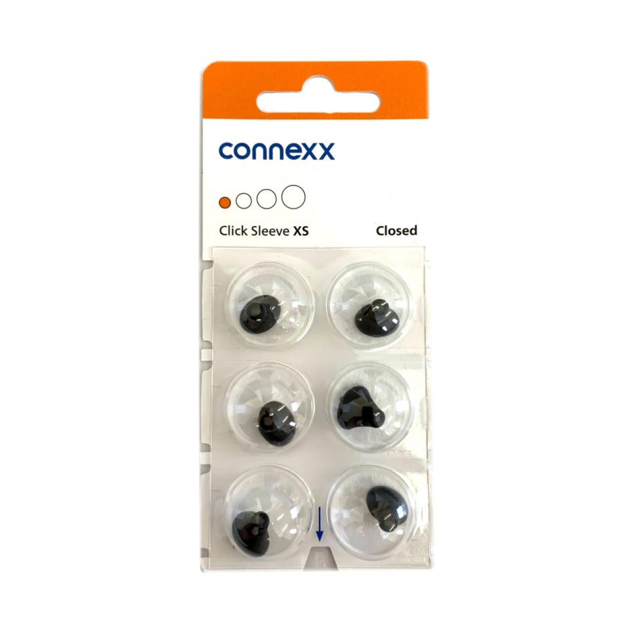 シグニア シバントス ミニレシーバー用クリックスリーブ 2.0（xs）Closed 4＋10ｍ　6個入り | 