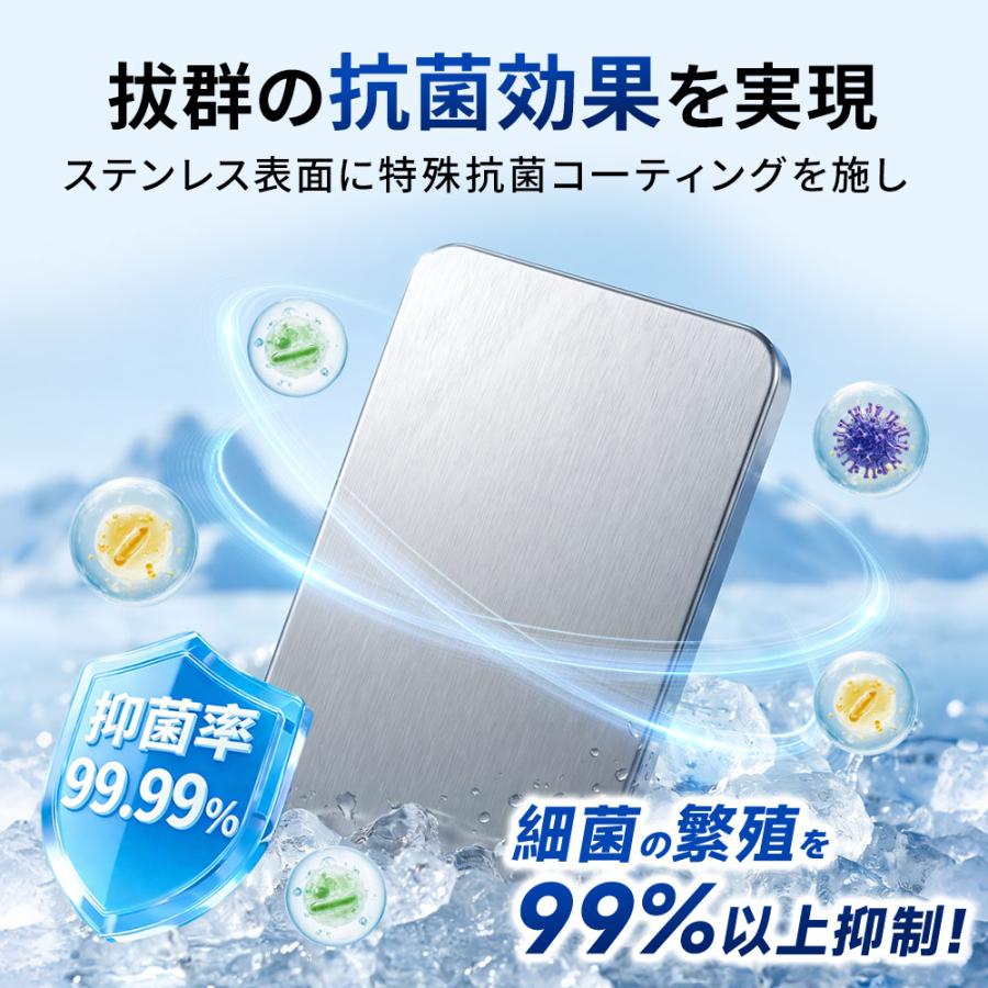 保冷剤 長時間 ステンレス アイスパック S M 冷蔵冷凍対応 熱中症対策 最強 お弁当 アウトドア キャンプ 防災グッズ 繰り返し使える 長時間冷却 アイスパック | ブランド登録なし | 10