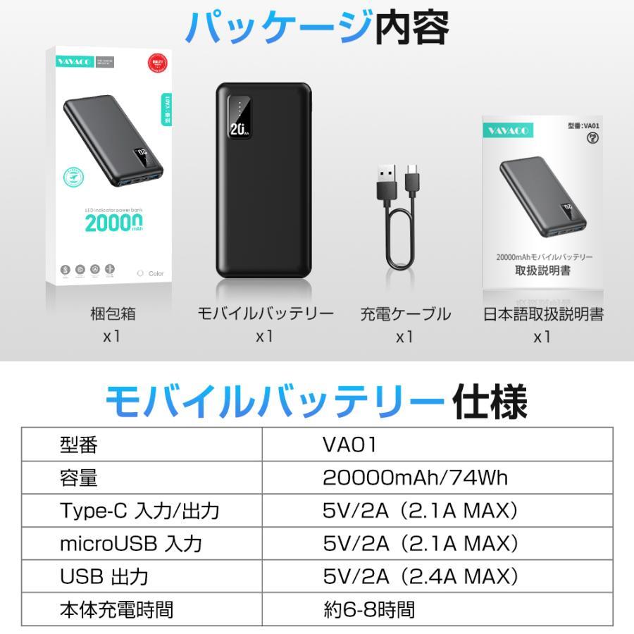 モバイルバッテリー 20000mAh/22800mAh 大容量 薄型 軽量 Type-C入出力 スマホ充電器 3台同時充電 USB-A対応 電熱ベスト 携帯便利 アウトドア 防災対策 |  | 17