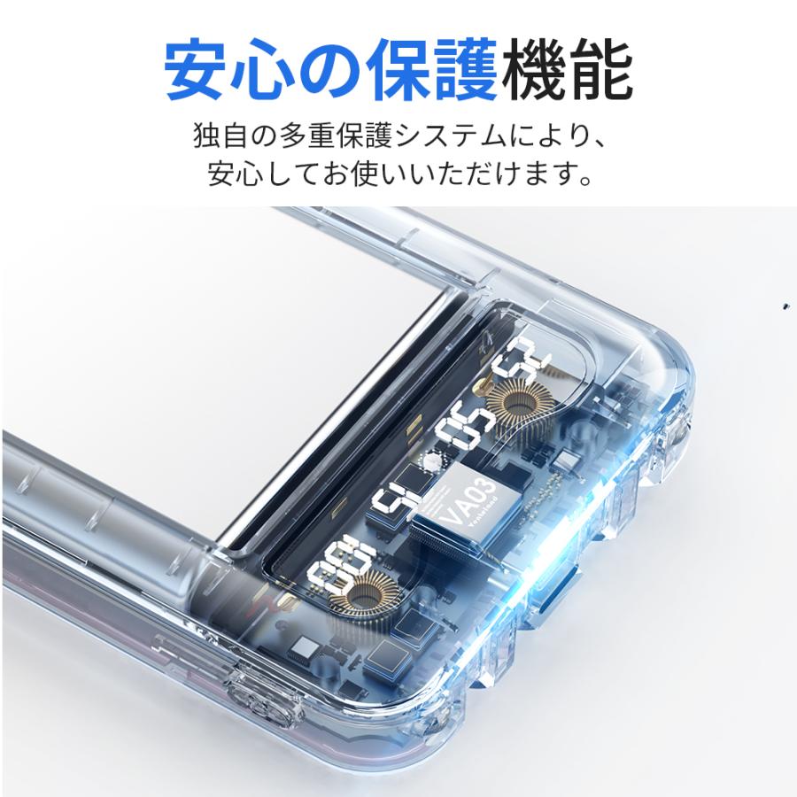 【レビュー特典開催！】空調ウェア対応 モバイルバッテリー 20000mAh 薄型 軽量 大容量 5台同時充電 ソーラー充電 PSE認証 5V/2A スタンダード機能 残量表示付き |  | 14