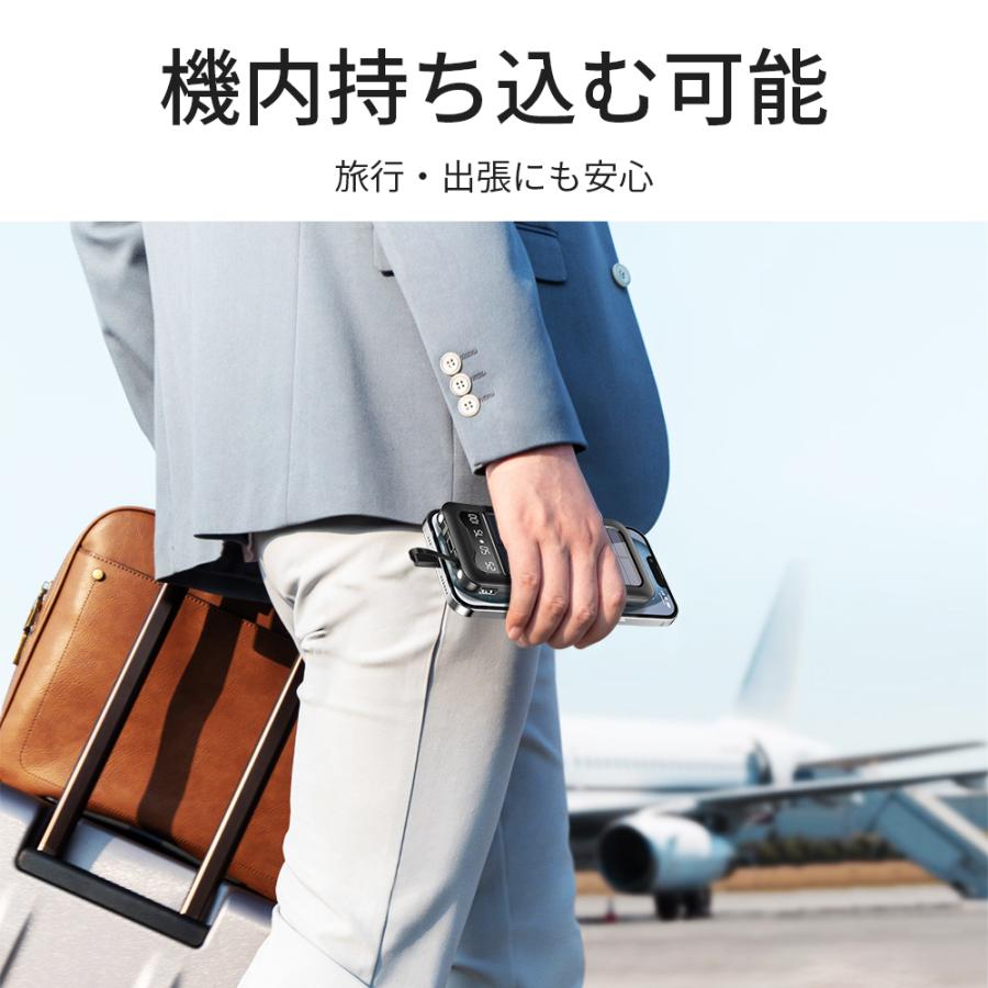 【レビュー特典開催！】空調ウェア対応 モバイルバッテリー 20000mAh 薄型 軽量 大容量 5台同時充電 ソーラー充電 PSE認証 5V/2A スタンダード機能 残量表示付き |  | 16