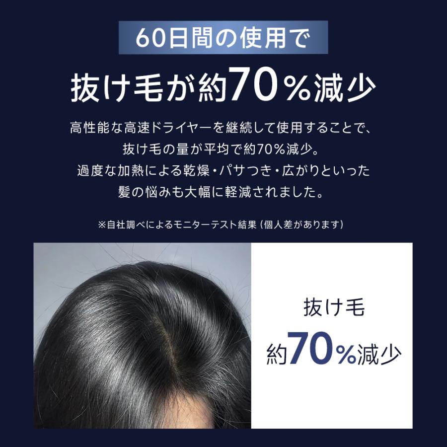 【新世代・特典付き！】ヘアドライヤー 速乾 大風量 軽量 10億マイナスイオン サラサラ 1400W 冷熱風切替 AI温度調整 過熱防止 専用ノズル ホルダー付き 爆買 |  | 09
