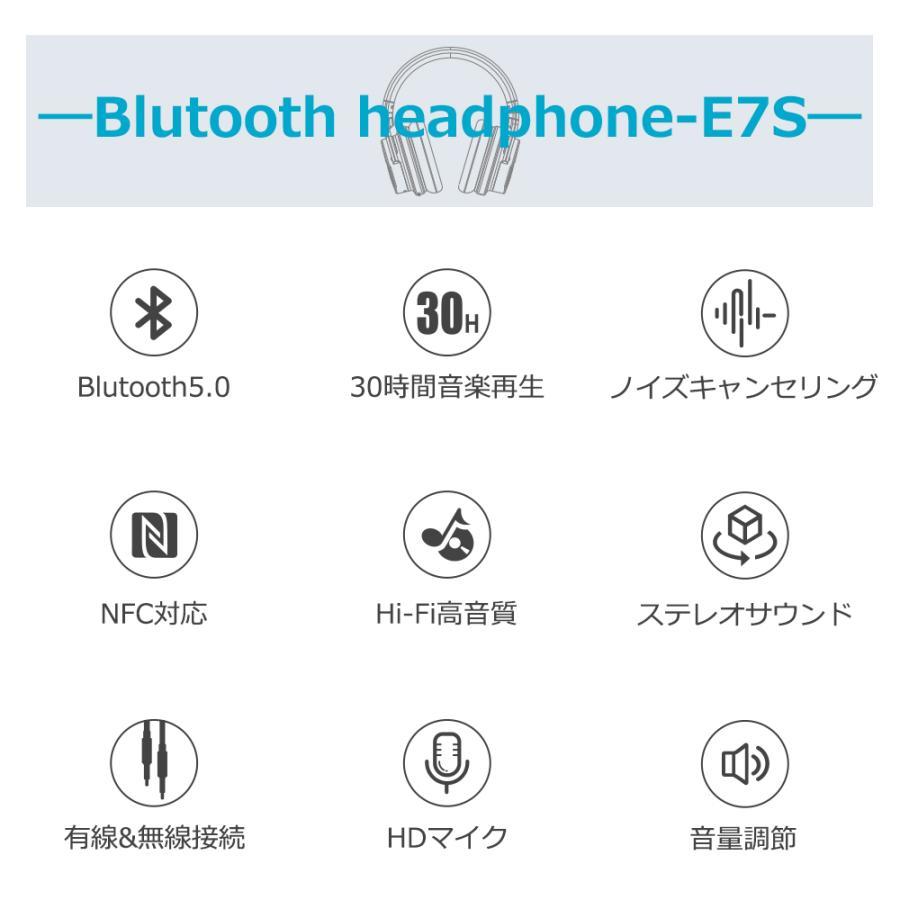ヘッドホン Bluetooth 有線 ヘッドセット HDマイク NEC接続 ゲーミング ワイヤレスイヤホン 密閉型 ノイズキャンセリング  50mmドライバー 無線 折り畳み式 |  | 02