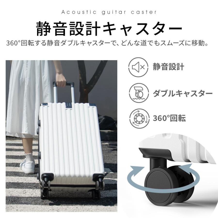 BARGOCH 【ワイヤレス充電器ギフト!】 スーツケース キャリーケース