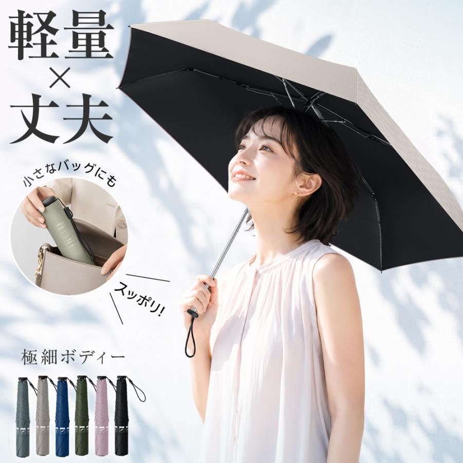 新品☆晴雨兼用　軽量折りたたみ日傘 折りたたみ傘 日傘 晴雨兼用傘 超軽量 メンズ レディース 125g