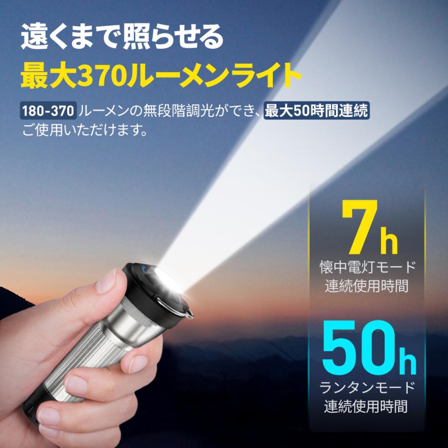 【レビュー特典開催！】ランタン led 充電式 多機能 ミニランタン 懐中電灯 超高輝度 バテリー大容量 4モード 防水 キャンプランタン 災害用 アウトドア |  | 08