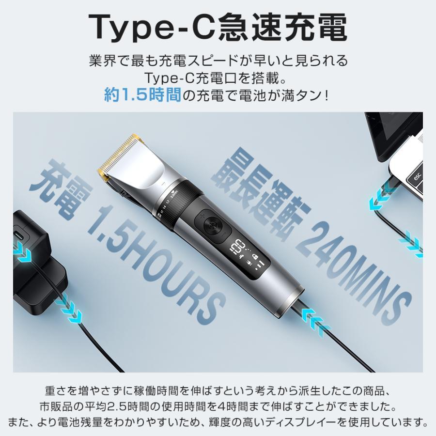 BELANDO バリカン 散髪 電動バリカン ヘアカッター 充電式 防水 静音