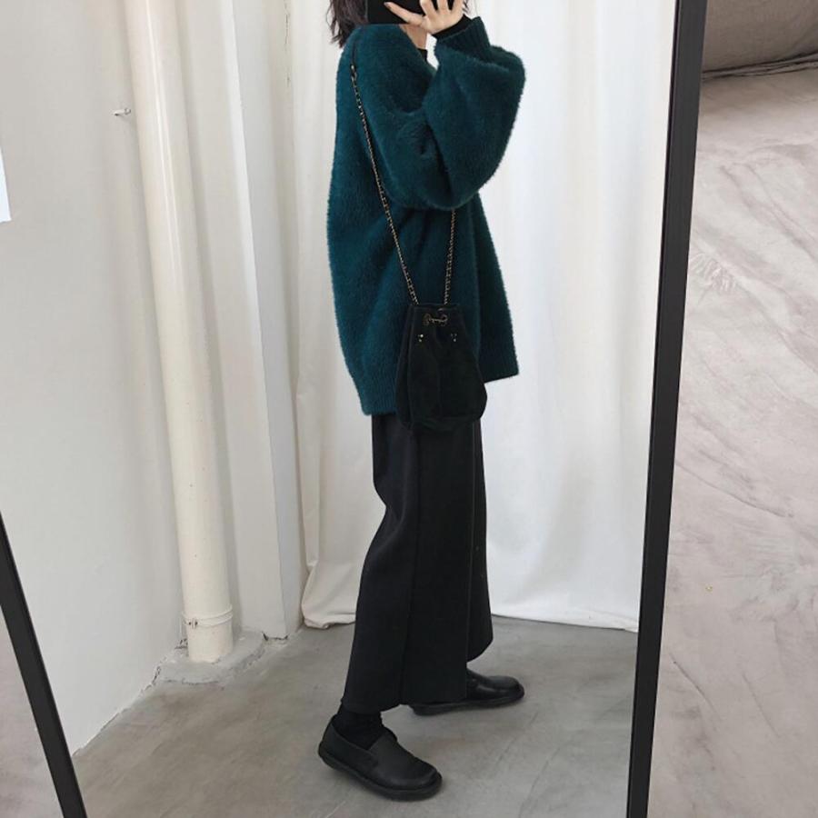 【特典開催！】 ニットカーディガン レディース Vネック 秋冬 ゆったり ミドル丈 無地 長袖 体型カバー 羽織り やわらか素材 新作登場！おしゃれ 防寒 爆買 |  | 13