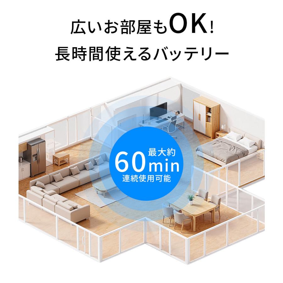 掃除機 コードレス コードレス掃除機 軽量 充電式 50000Pa吸引力