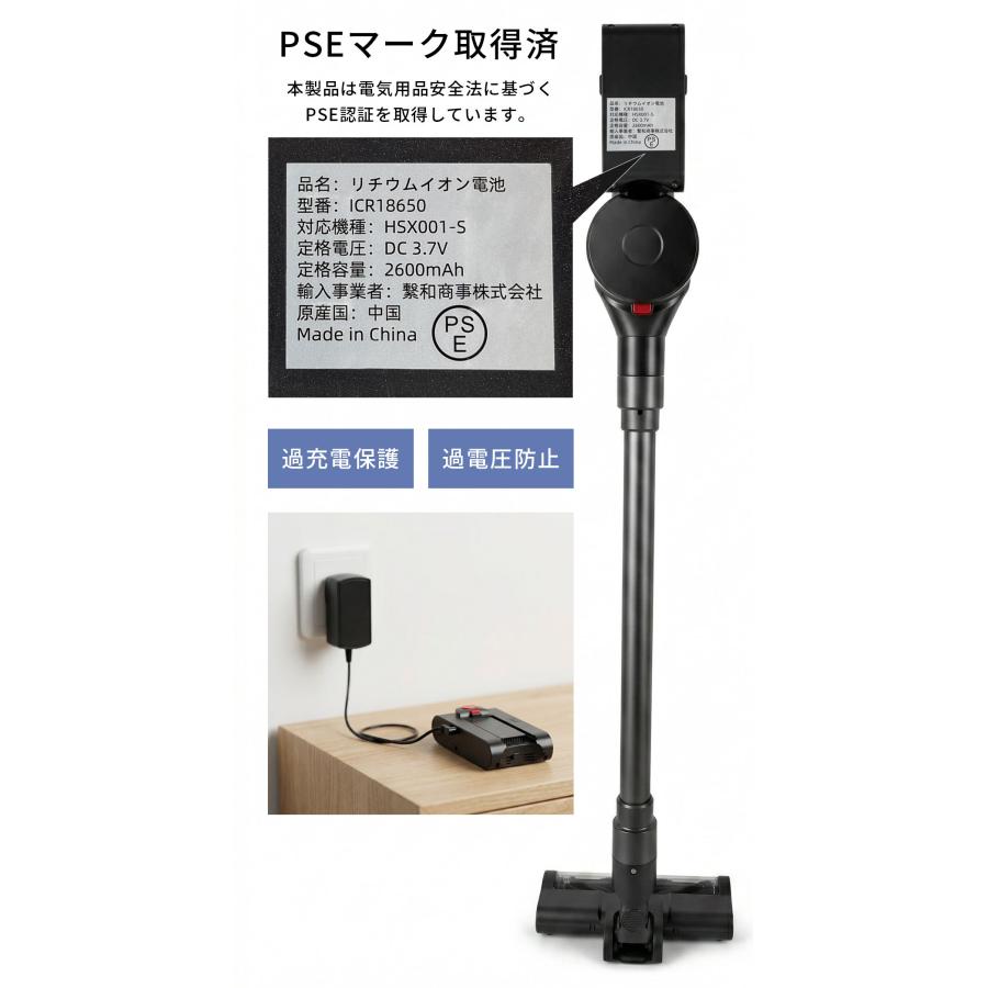 掃除機 コードレス コードレス掃除機 軽量 充電式 50000Pa吸引力