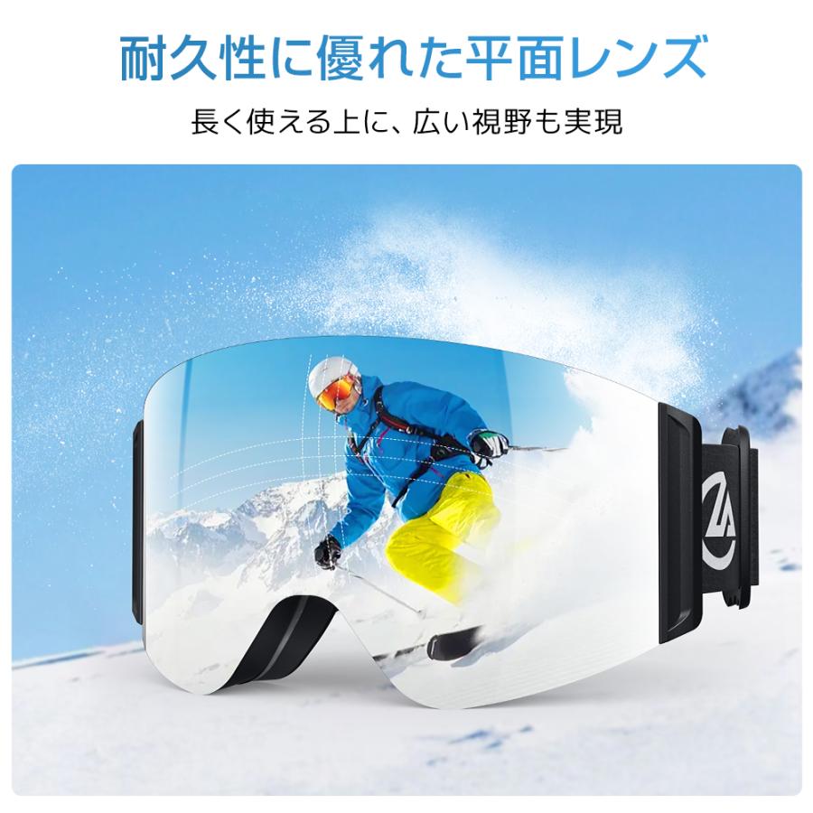 ワイヤレス充電器ギフト】 スキーゴーグル スキー ゴーグル メガネ