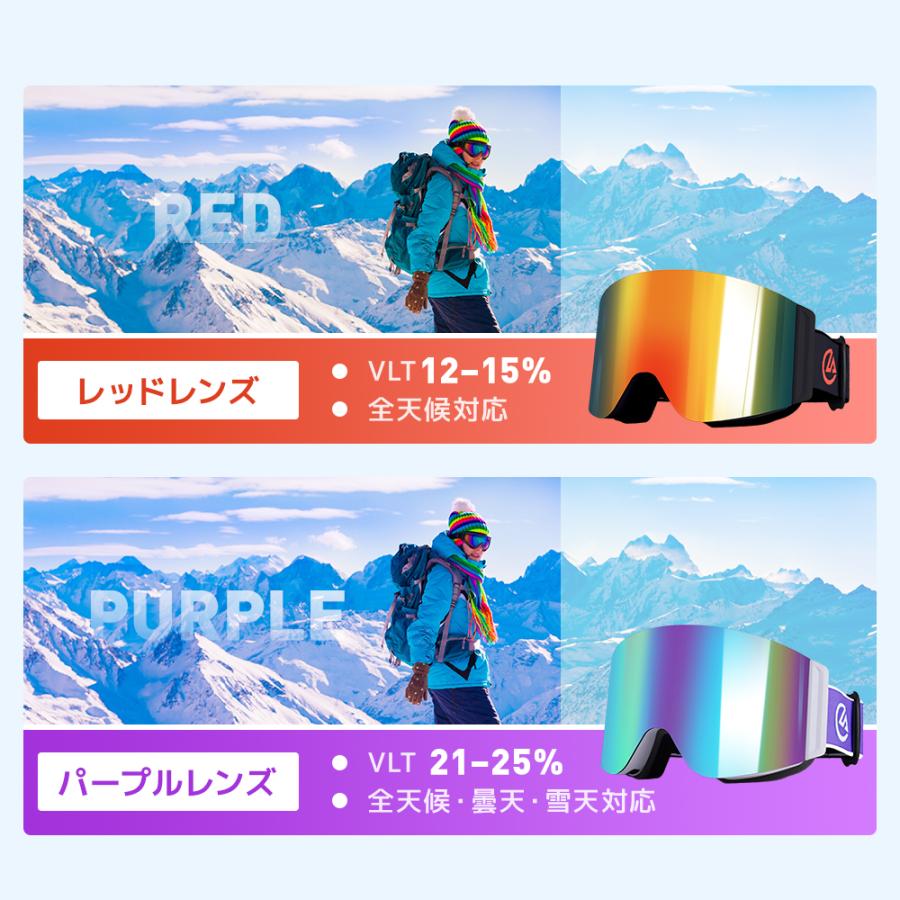 ワイヤレス充電器ギフト】 スキーゴーグル スキー ゴーグル 平面 W