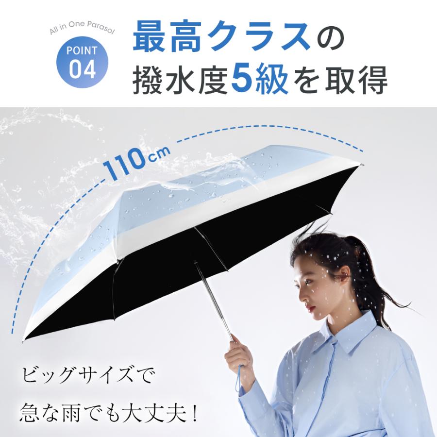 折りたたみ傘 日傘 完全遮光 折りたたみ 晴雨兼用傘 軽量 晴雨兼用 超軽量 折り畳み傘 6本骨 uvカット 紫外線対策 日焼け対策 メンズ レディース おりたたみ傘 | ブランド登録なし | 16