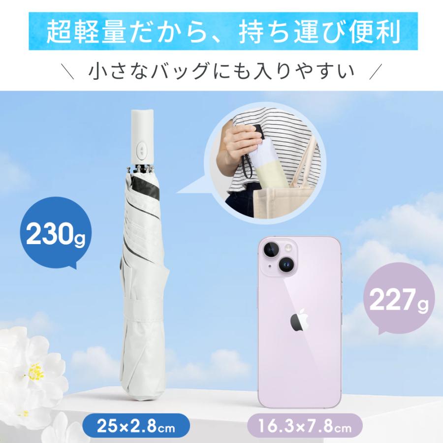 折りたたみ傘 日傘 完全遮光 折りたたみ 晴雨兼用傘 軽量 晴雨兼用 超軽量 折り畳み傘 6本骨 uvカット 紫外線対策 日焼け対策 メンズ レディース おりたたみ傘 | ブランド登録なし | 21