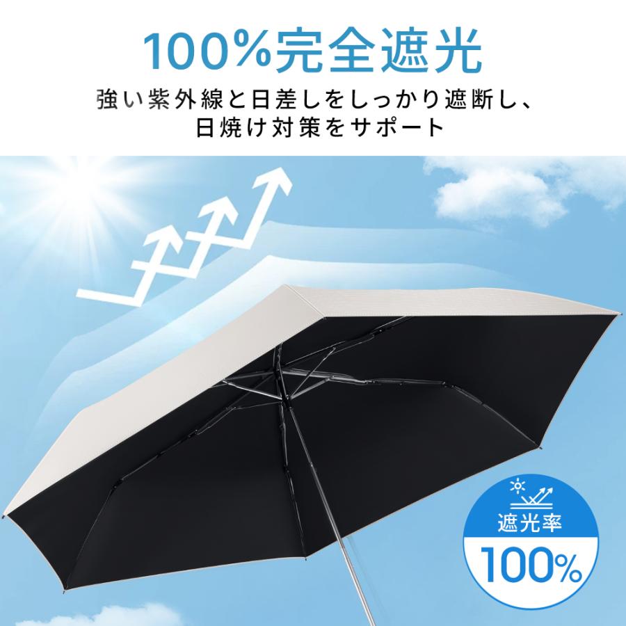 2026最新 折りたたみ傘 超軽量 日傘 晴雨兼用 125g レディース メンズ