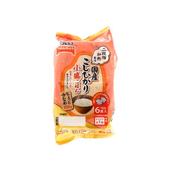 テーブルマーク 国産こしひかり 小盛ごはん(分割) 6食x8 メーカー直送 | テーブルマーク