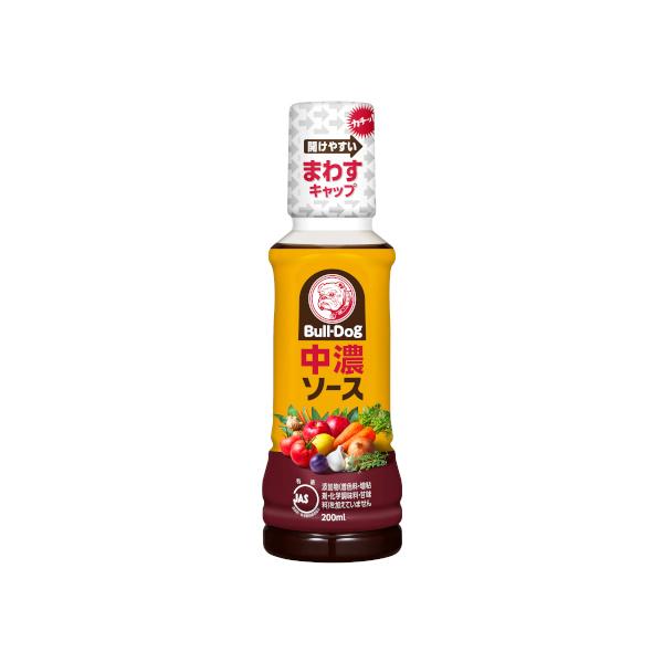 ブルドックソース ブルドックソース 中濃ソース 200ml ×10 メーカー直送 | ブルドックソース