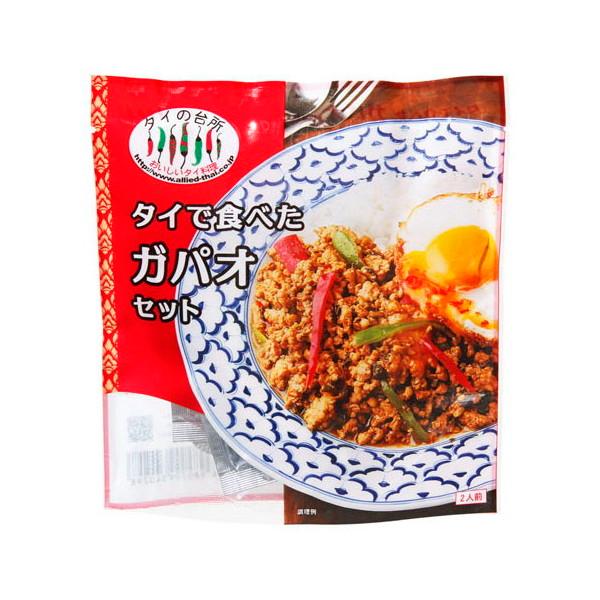 アライドコーポレーション タイの台所 タイで食べた ガパオセット 90g x6 メーカー直送 | アライドコーポレーション