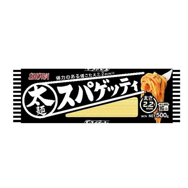 昭和産業 昭和 太麺スパゲッティ 2.2mm 500g ×30 メーカー直送 | 昭和産業