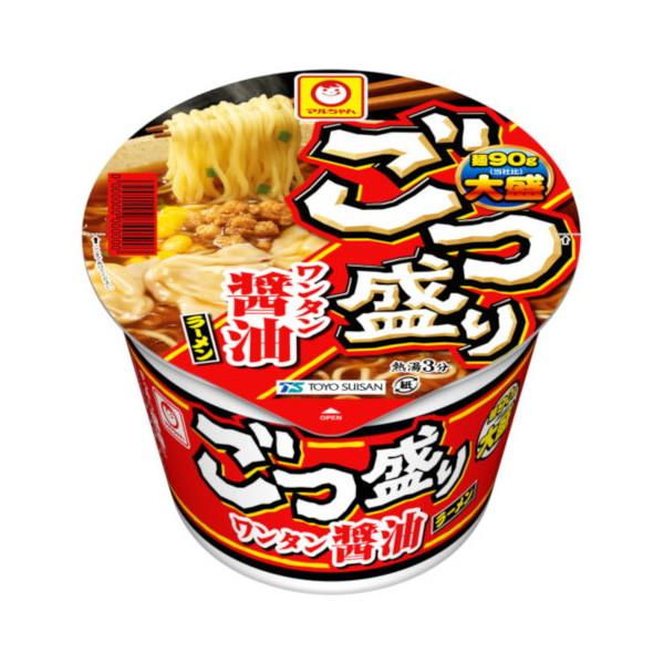 東洋水産 マルちゃん ごつ盛り ワンタン醤油 カップ 117g x12 メーカー直送 | 東洋水産