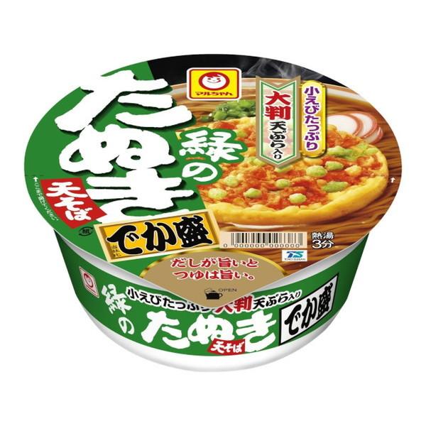 東洋水産 マルちゃん 緑のたぬき天そば でか盛 東 146g ×12 メーカー直送 | 東洋水産