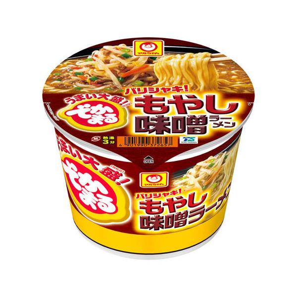 東洋水産 マルちゃん でかまる もやし味噌ラーメン 161g ×12 メーカー直送 | 東洋水産