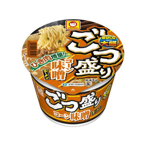 東洋水産 マルちゃん ごつ盛り コーン味噌ラーメン カップ 138g×12 メーカー直送 | 東洋水産