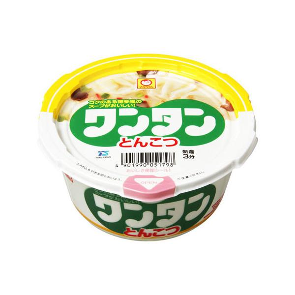 東洋水産 マルちゃん ワンタンとんこつ カップ 37g ×12 メーカー直送 | 東洋水産