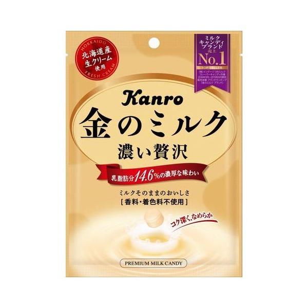 Kanro（カンロ） 金のミルクキャンディ 80g ×6 メーカー直送 : MAXZEN