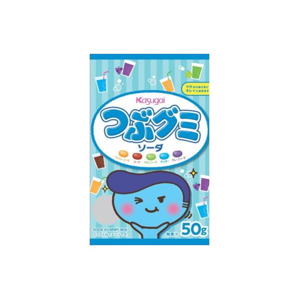 春日井製菓 春日井 つぶグミソーダ 50g x6 メーカー直送 | Kasugai