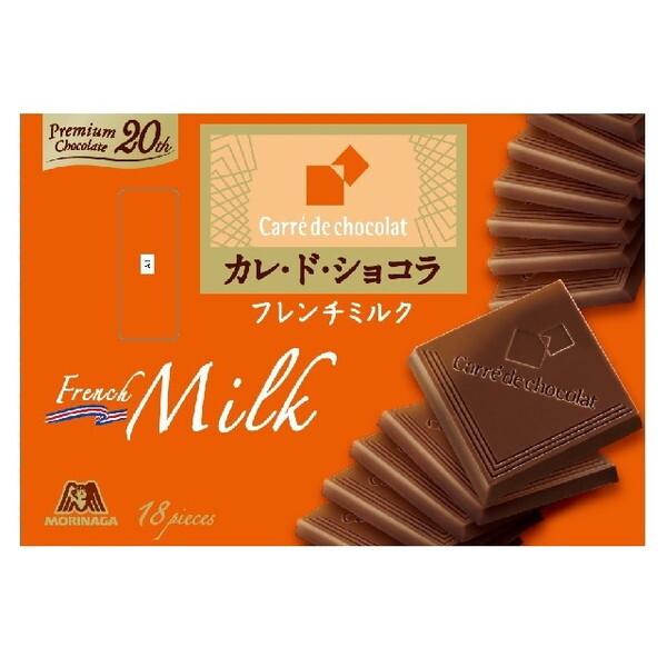 森永製菓 カレ・ド・ショコラ フレンチミルク 18枚x6 メーカー直送 | 森永製菓
