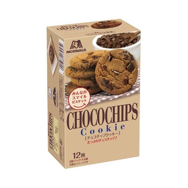 森永製菓 チョコチップクッキー 12枚 ×5 メーカー直送 | 森永製菓