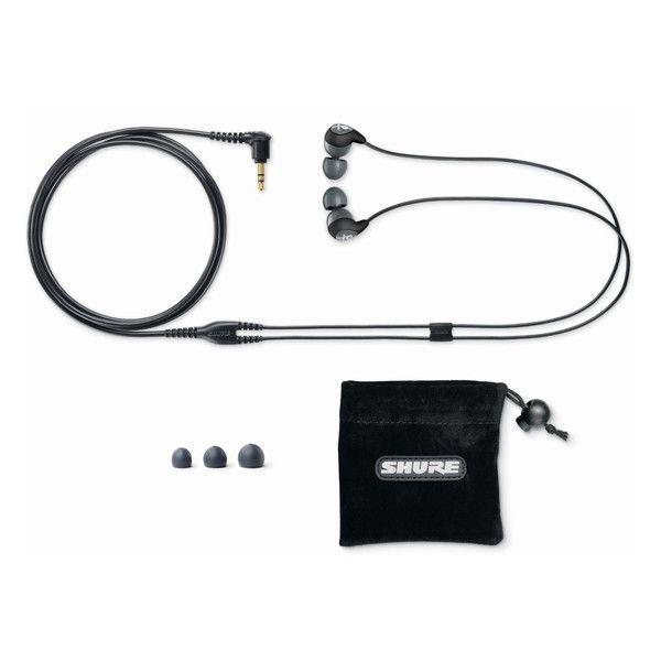 【在庫処分】SHURE イヤホン SEシリーズ SE112 カナル型 グレー S オーディオ機器 【在庫処分】SHURE イヤホン SEシリーズ SE112 カナル