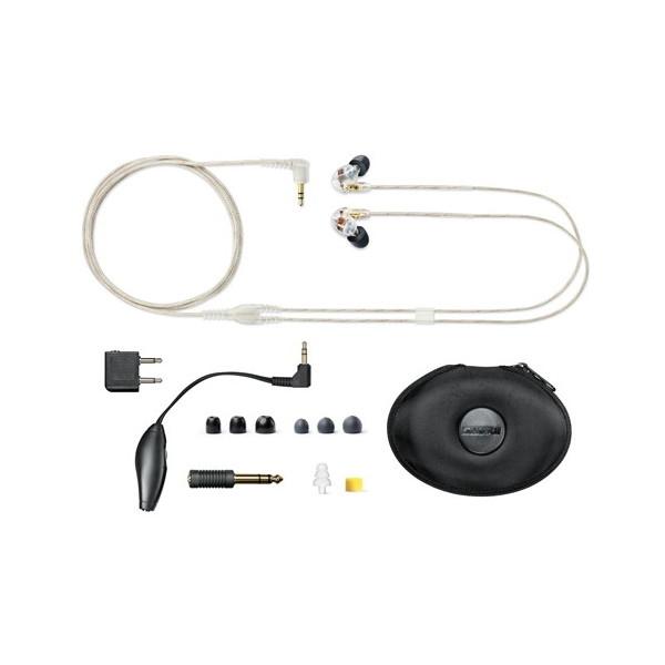 SHURE（シュア） SHURE SE535-CL-A クリア カナル型イヤホン : MAXZEN